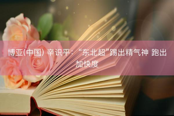 博亚(中国) 辛识平:“东北超”踢出精气神 跑出加快度